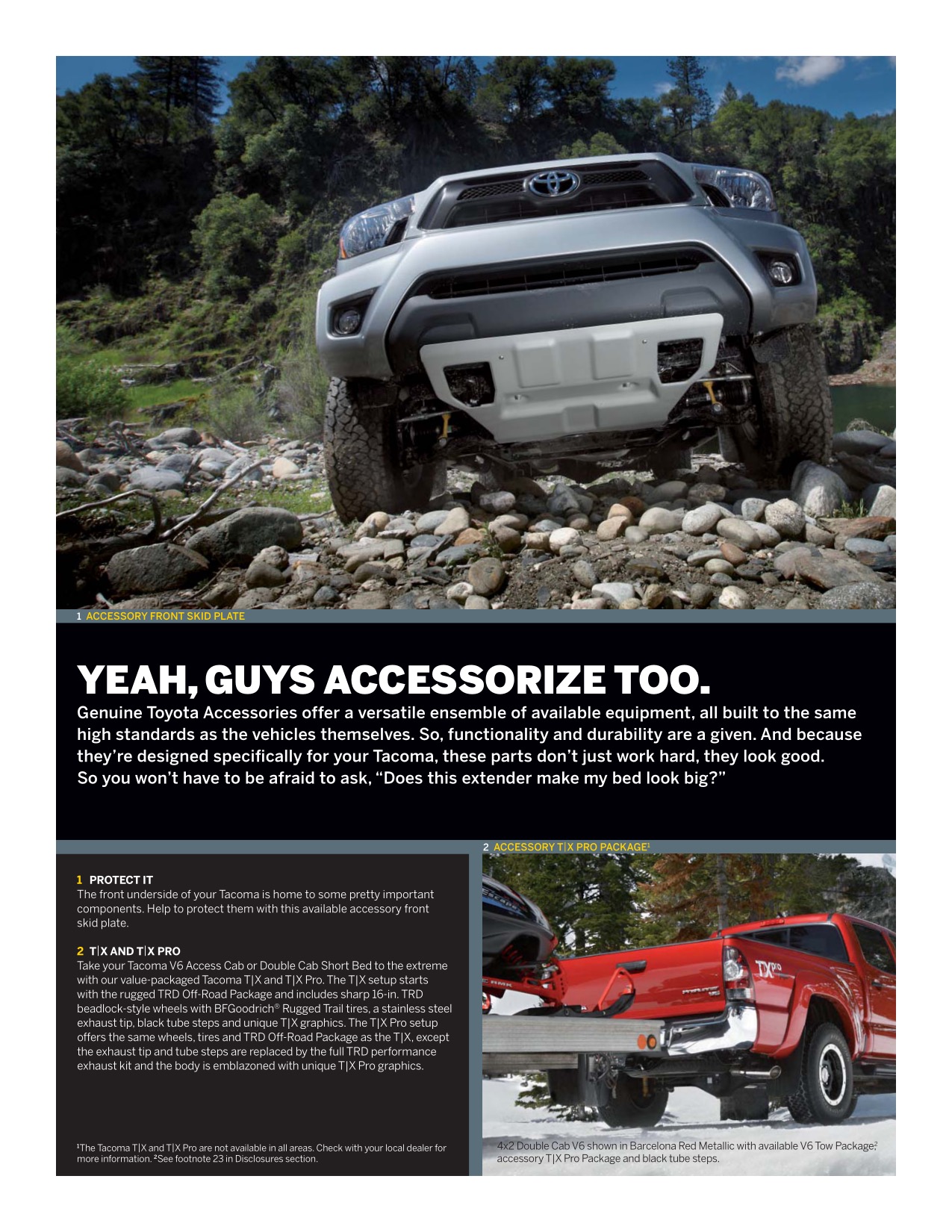 2013 Toyota Tacoma Brochure Page 8